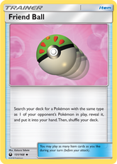 Bola Amizade - Pokémon TCG - MoxLand